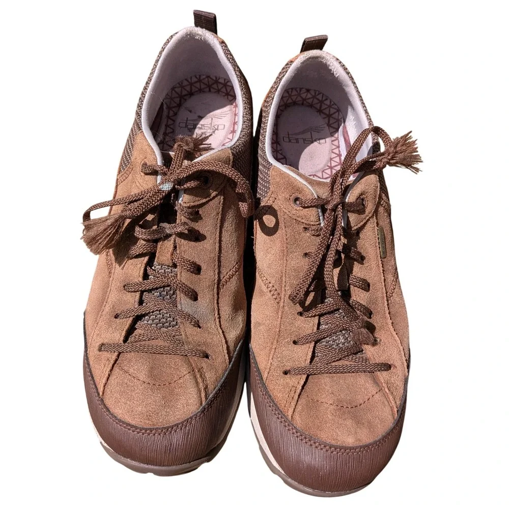 Dansko Paisley Waterproof Sneakers Women 9 M Gorpcore Hiking Outdoor Walking - Picture 2 of 8
